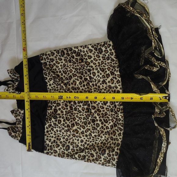 EUC Spirit Halloween🎃 Girls' Wild Cat Costume, Med. 8-10 🐆 Cute Leopard Outfit - Picture 10 of 16